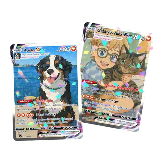 PetCard™ – Custom Pet Trading Card