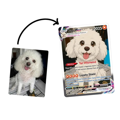 PetCard™ – Custom Pet Trading Card